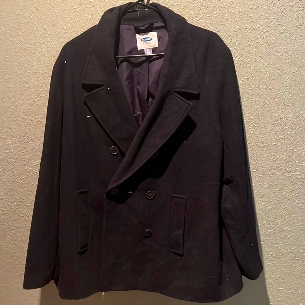 Old Navy Black peacoat